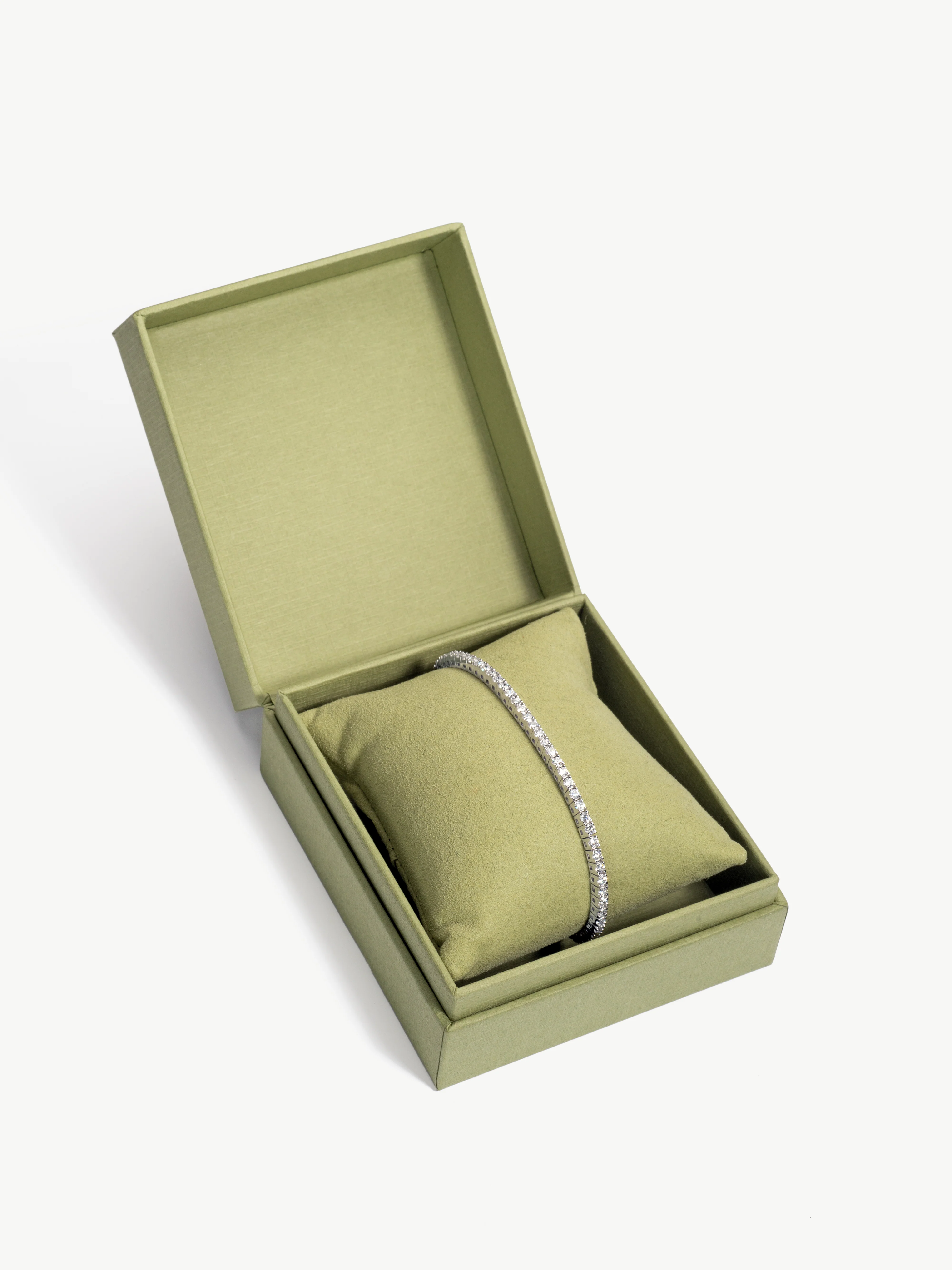 Classic Diamond Tennis Bracelet 2.35ct to 2.52ct - Image 9