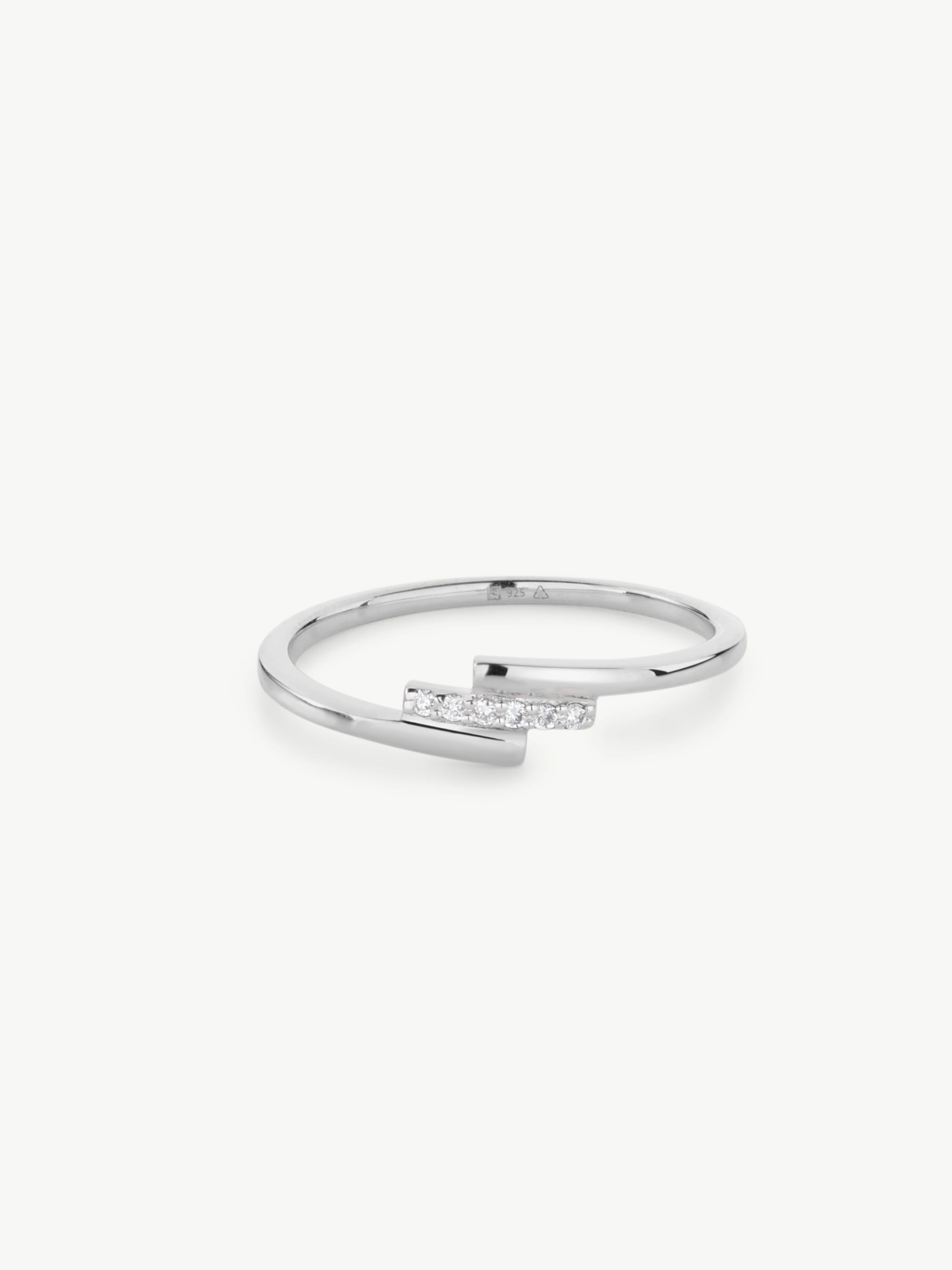 Crossover Diamond Ring - Limited Edition - Image 4