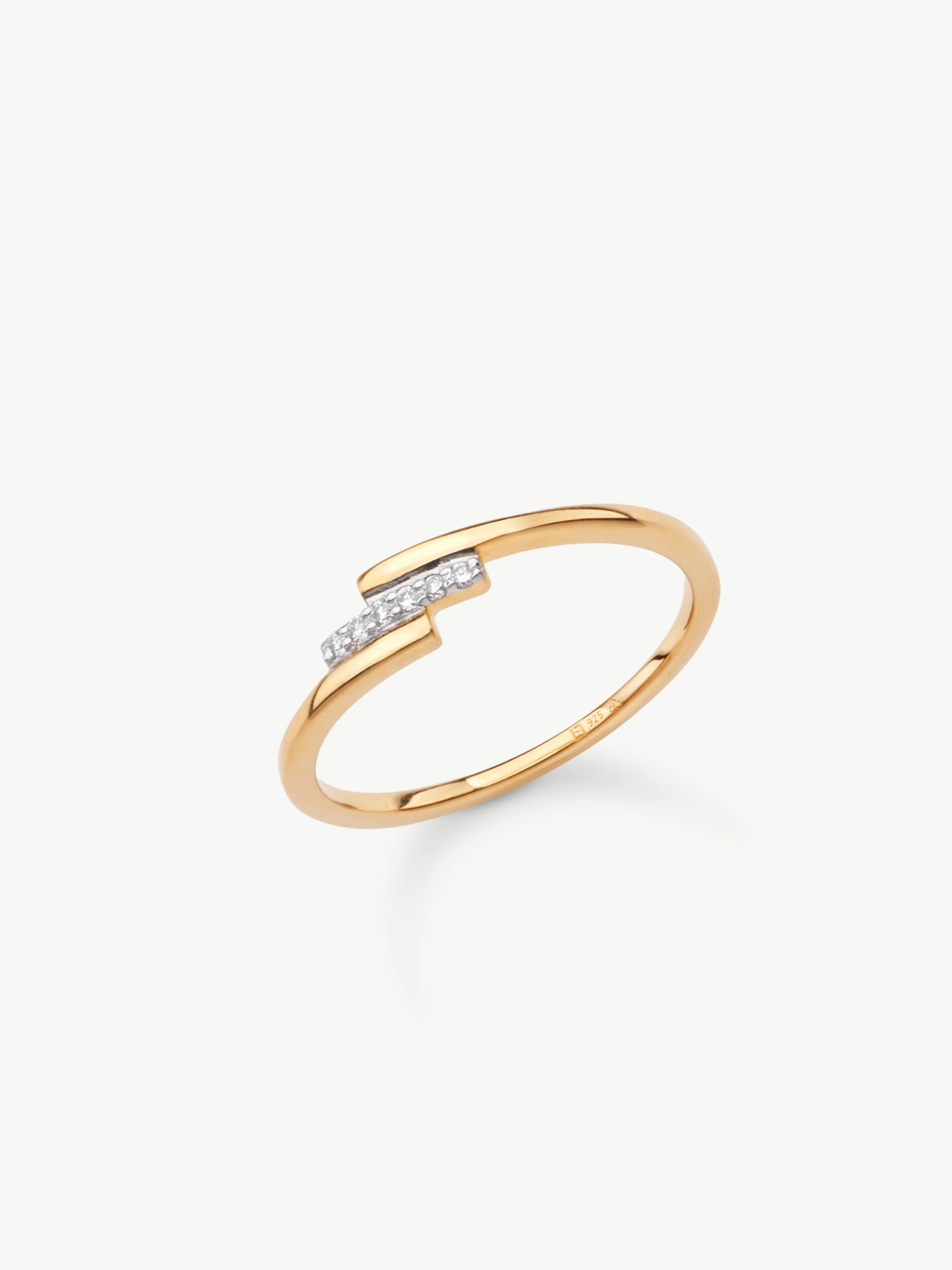 Crossover Diamond Ring - Limited Edition - Image 6