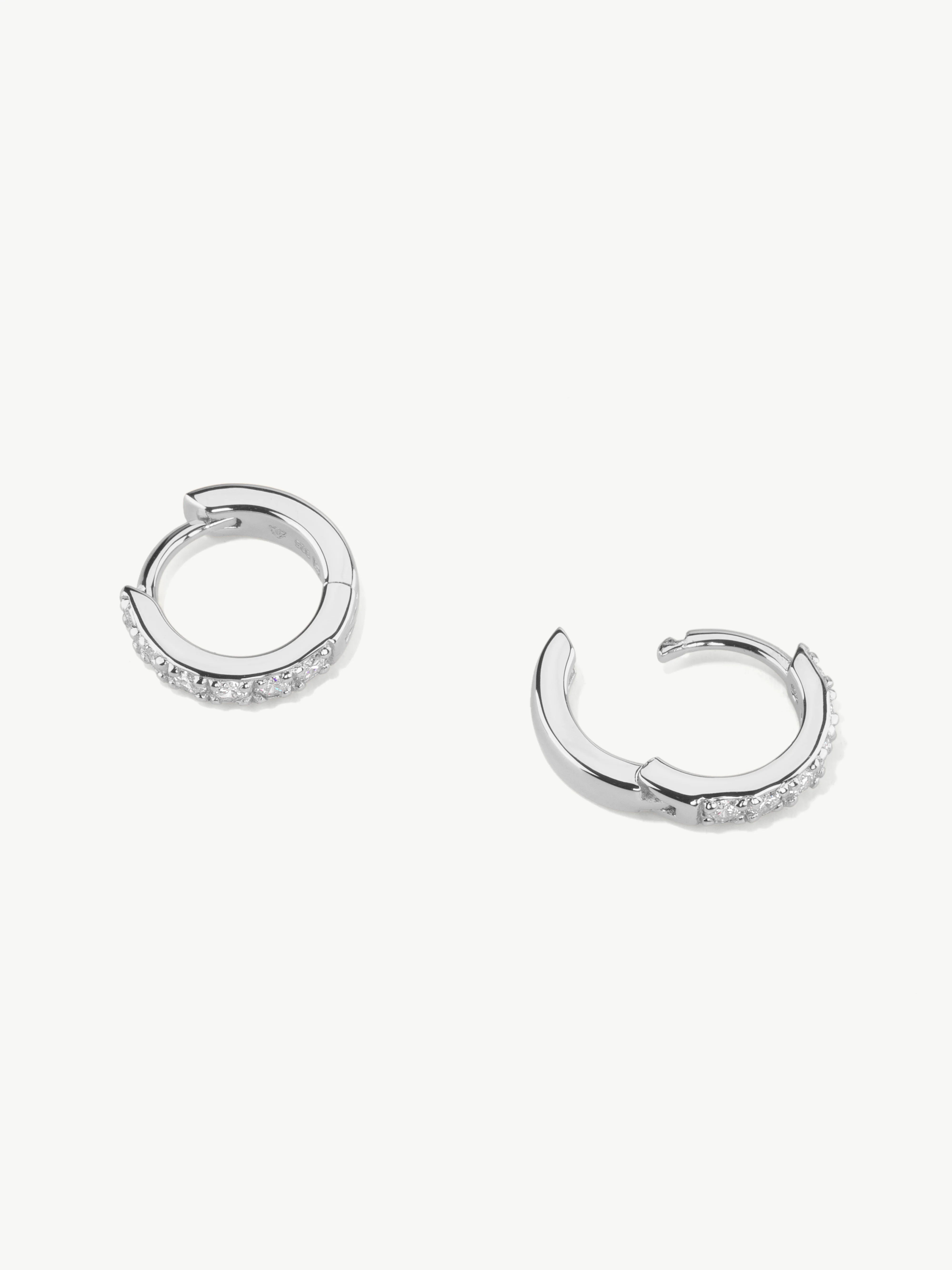 Diamond Eternity Set - Sterling Silver - Image 11
