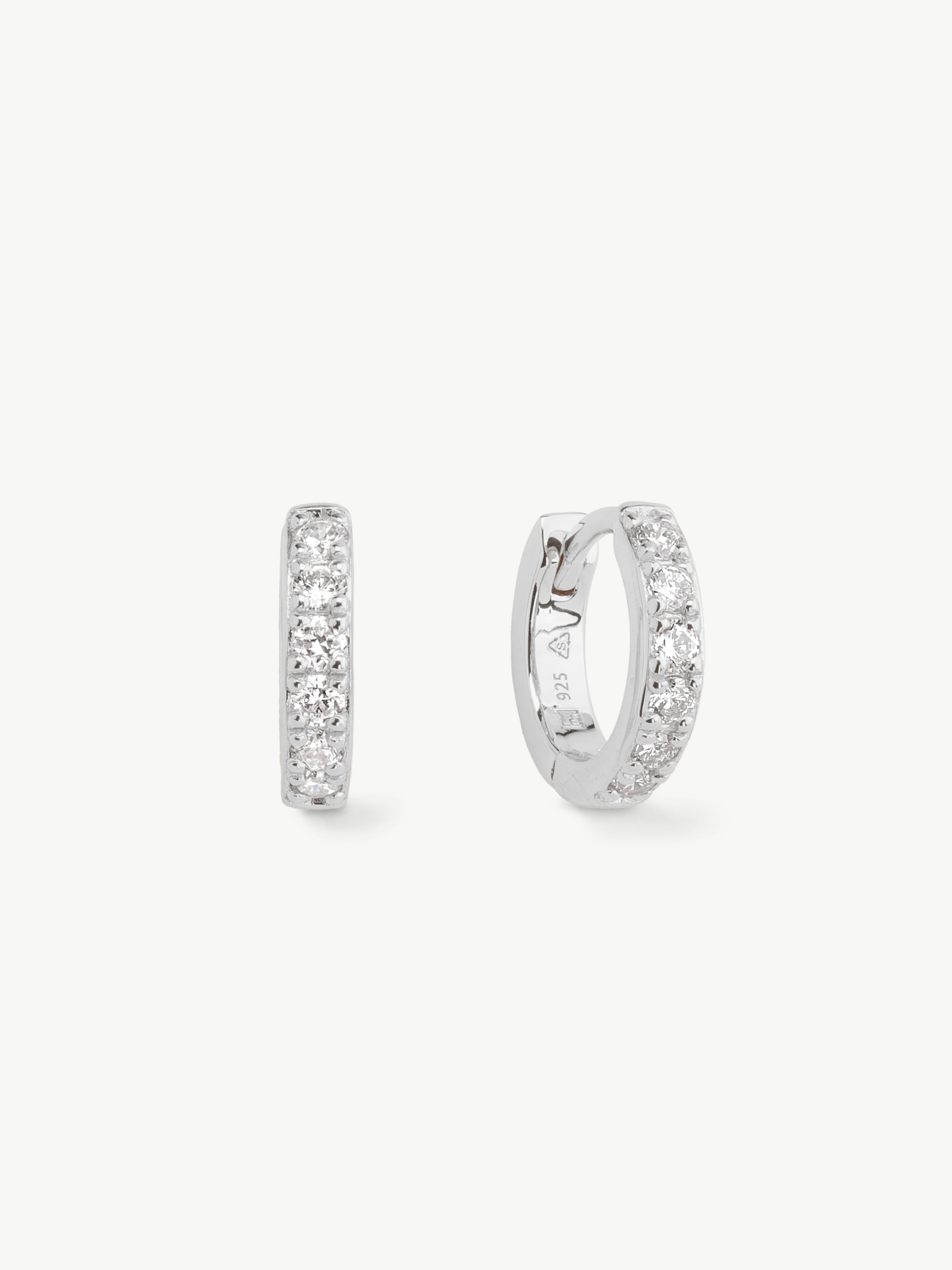 Diamond Huggie Hoops 0.3ct - Image 6