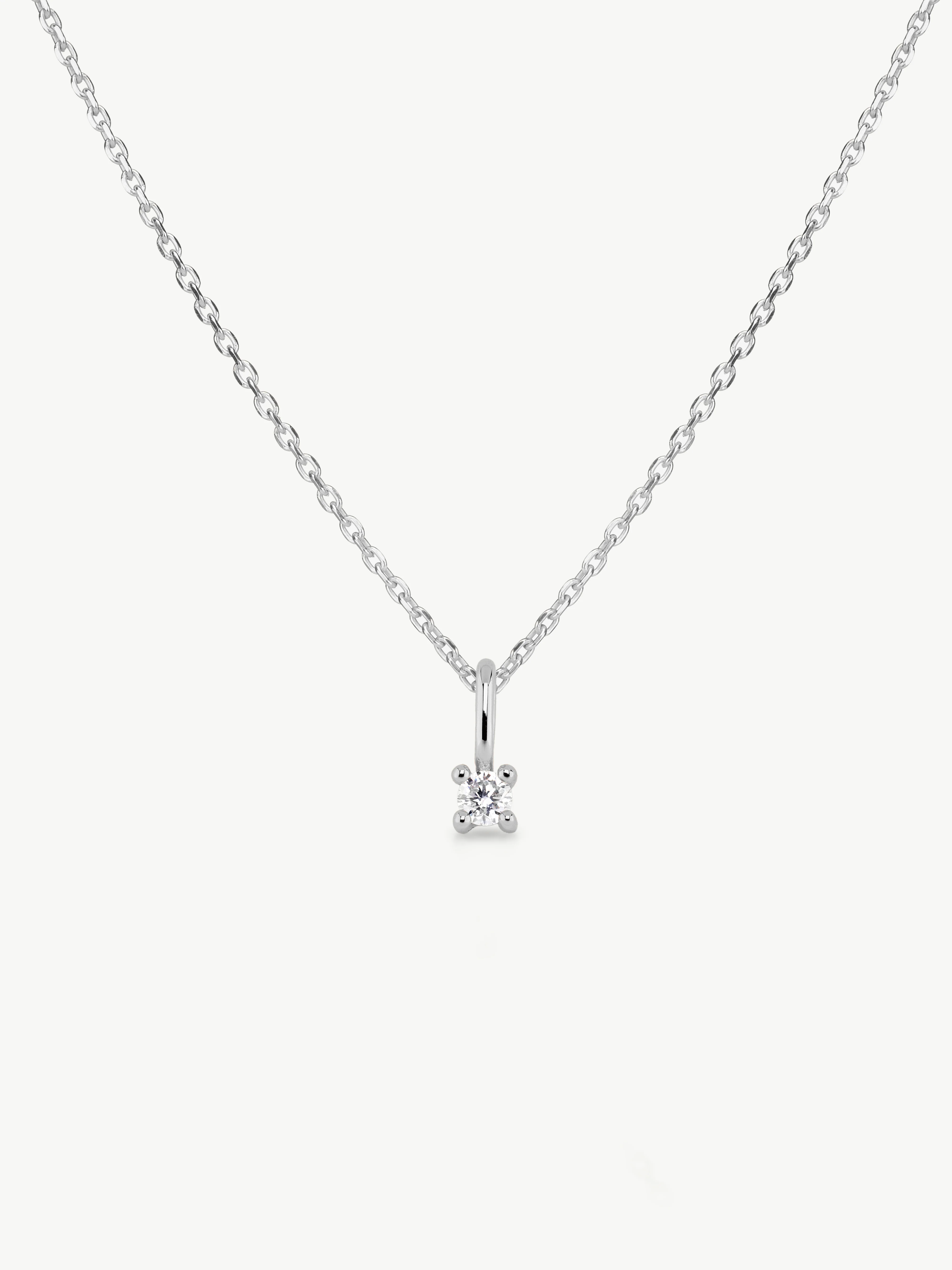 Diamond Set With Classic Studs - Sterling Silver - Image 3