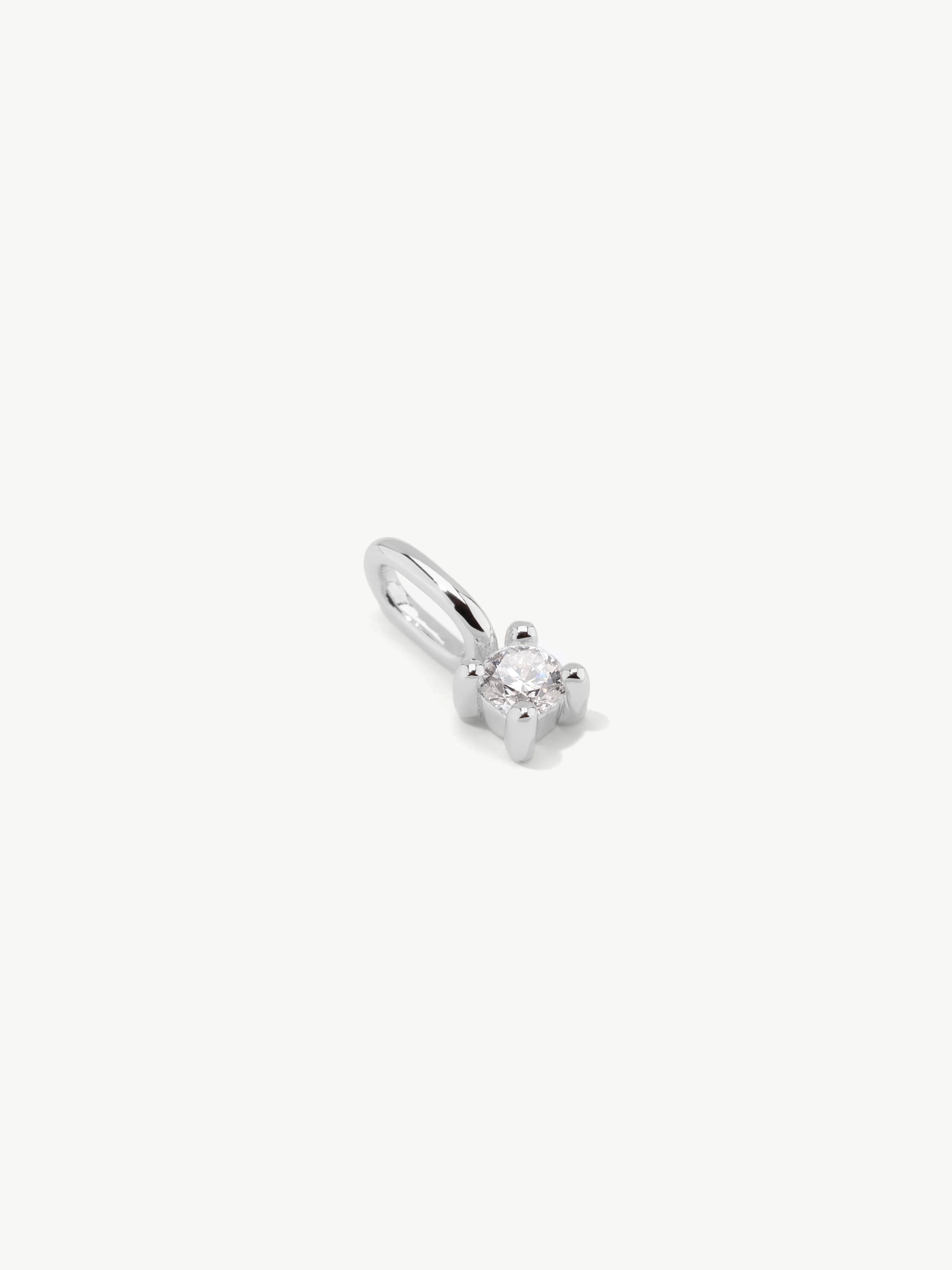 Diamond Set With Classic Studs - Sterling Silver - Image 5
