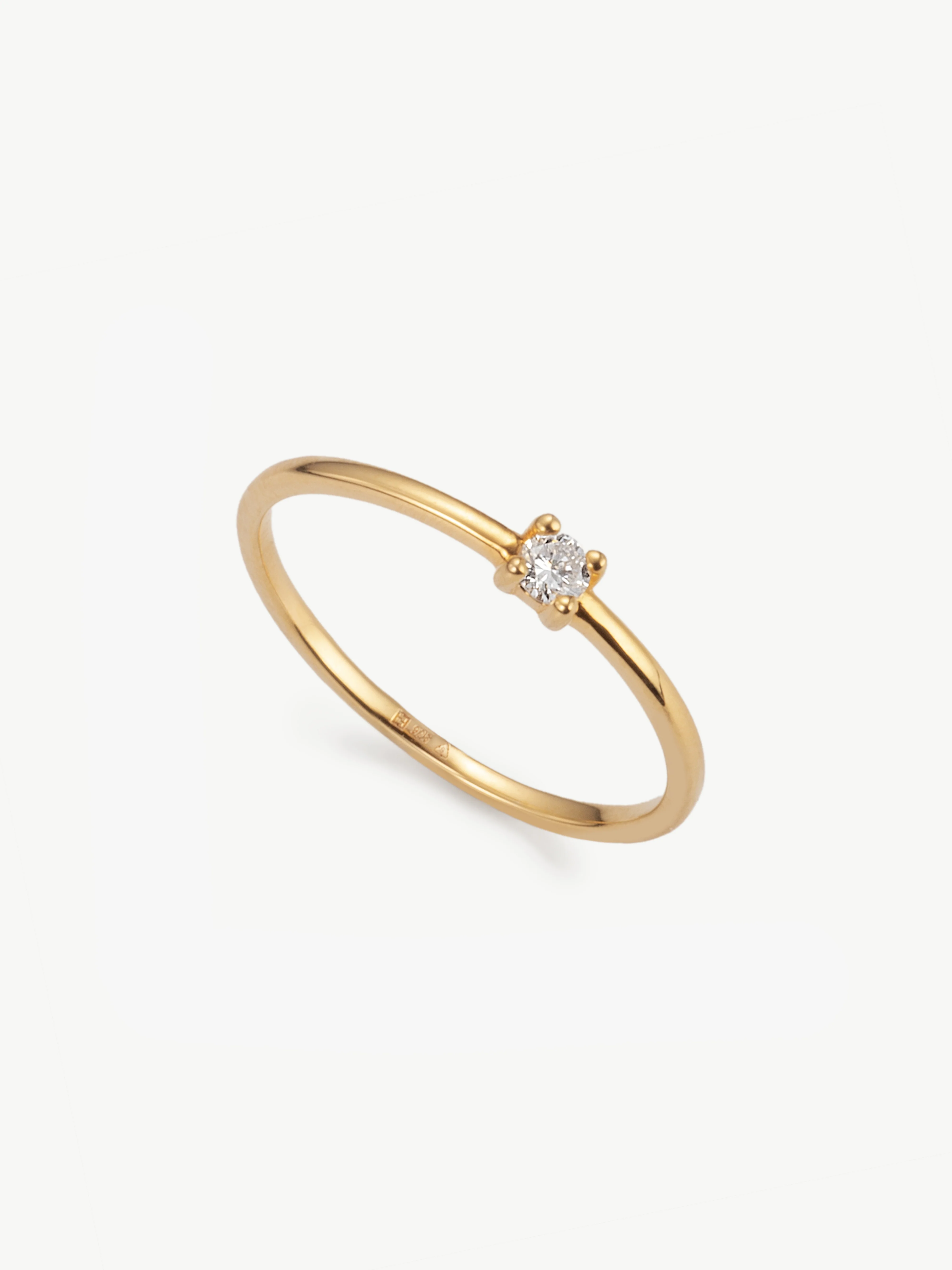 Solitaire Diamond Ring - Image 5