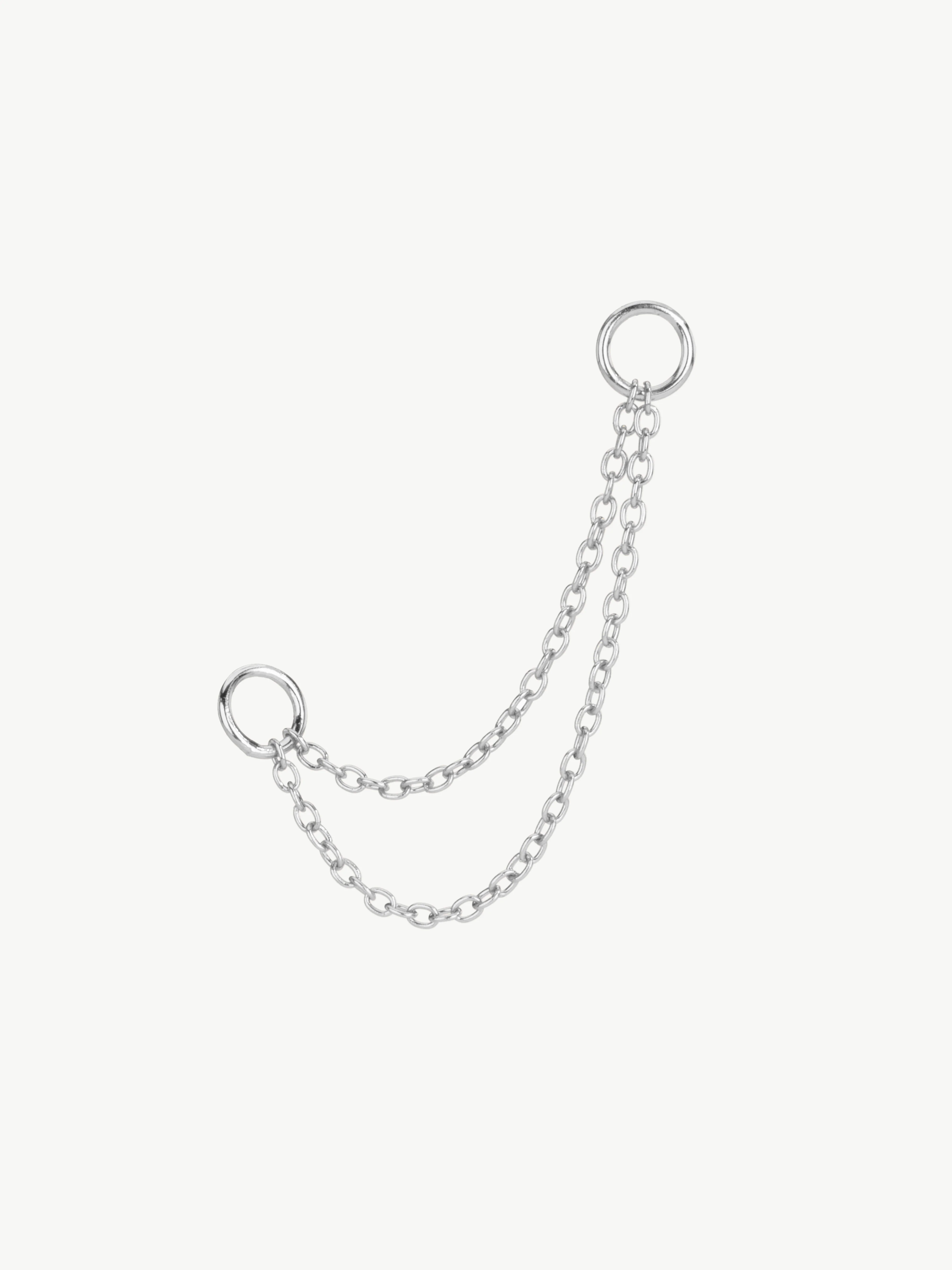 Double Chain Fusion Earring Connector - Image 4