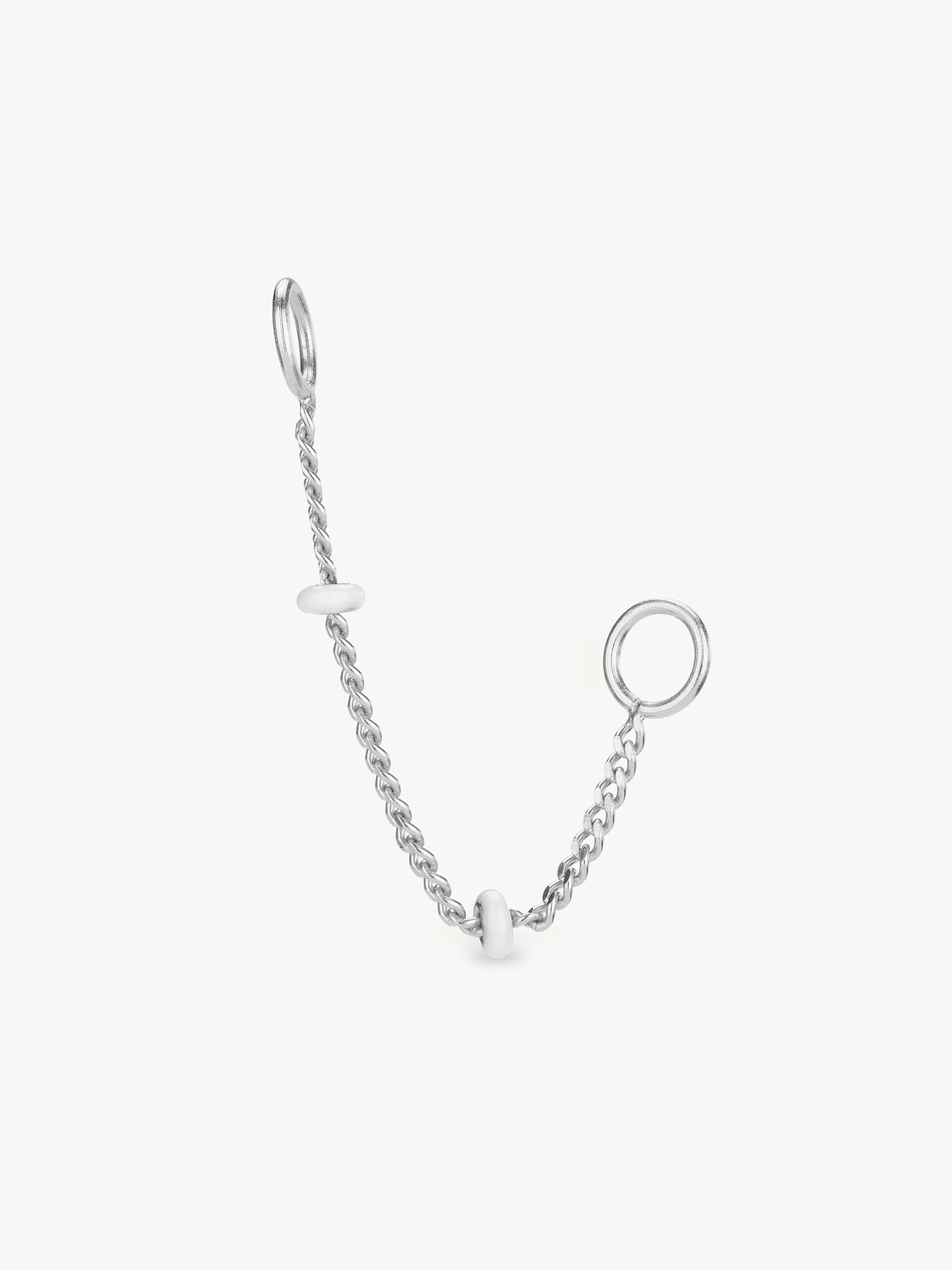 Enamel Chain Fusion Earring Connector - Image 5