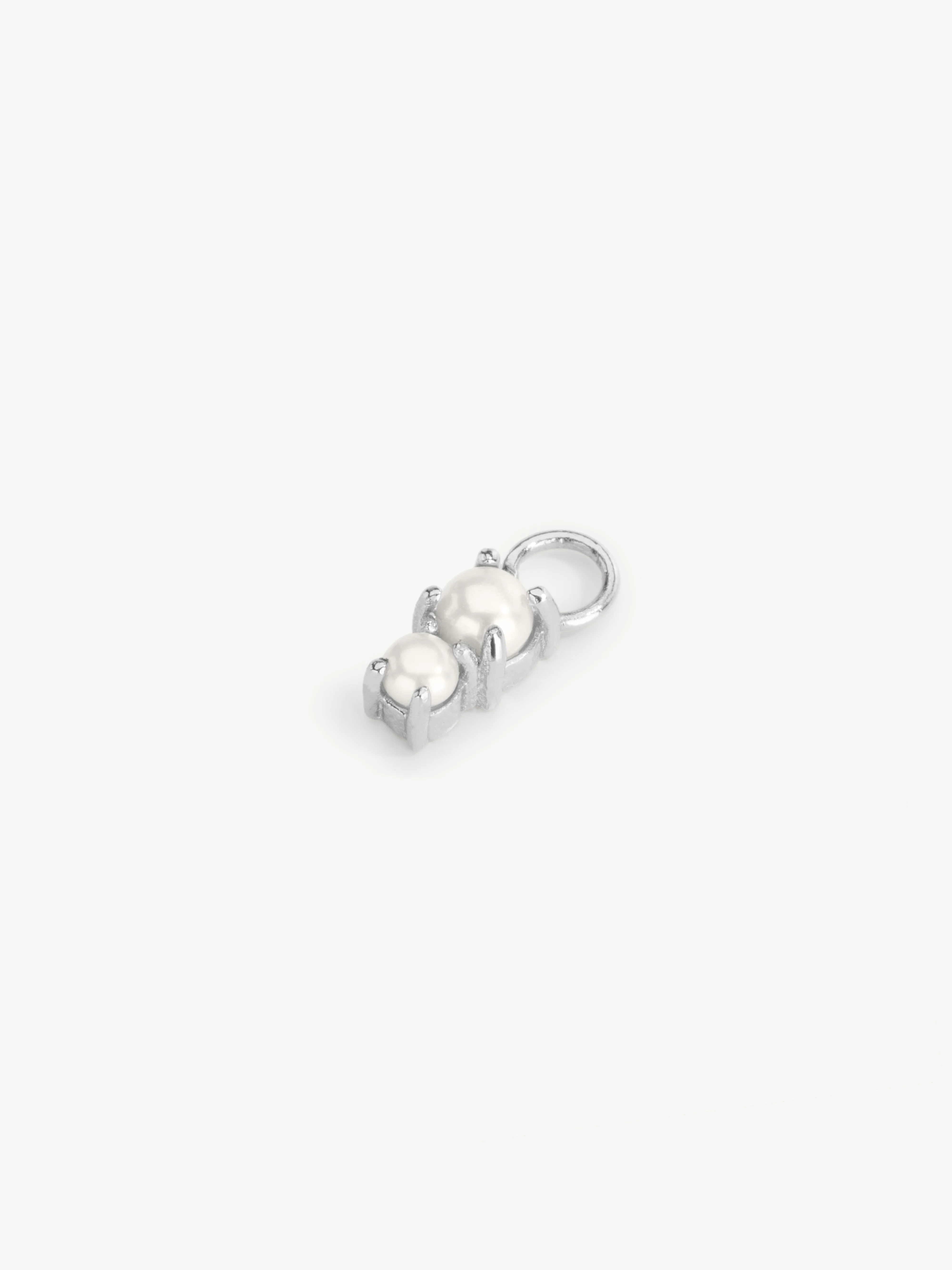 Giovanna Freshwater Pearl Earring Charm - Image 6