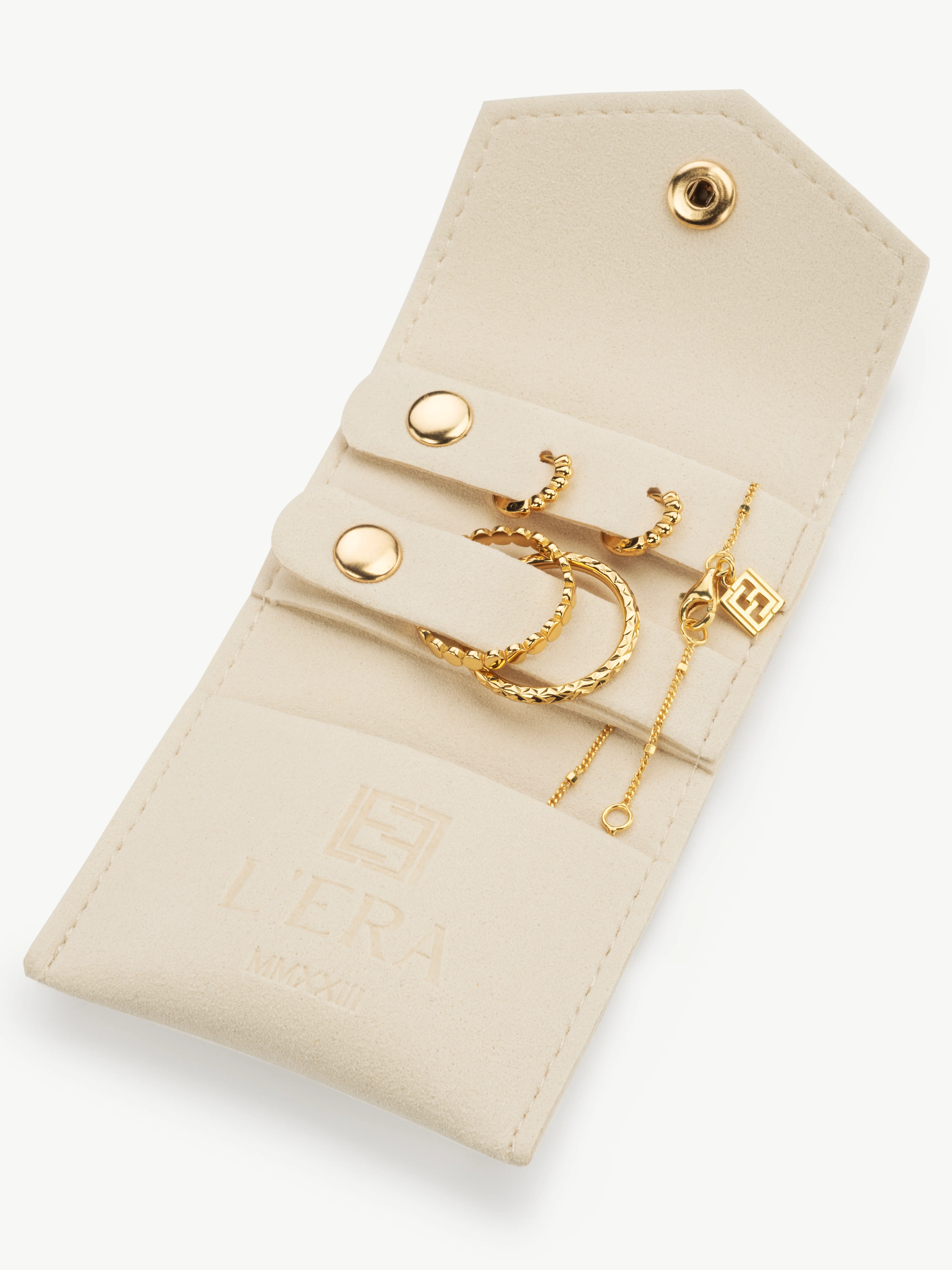 L'ERA Mini Roll Up Jewellery Organiser - Image 3