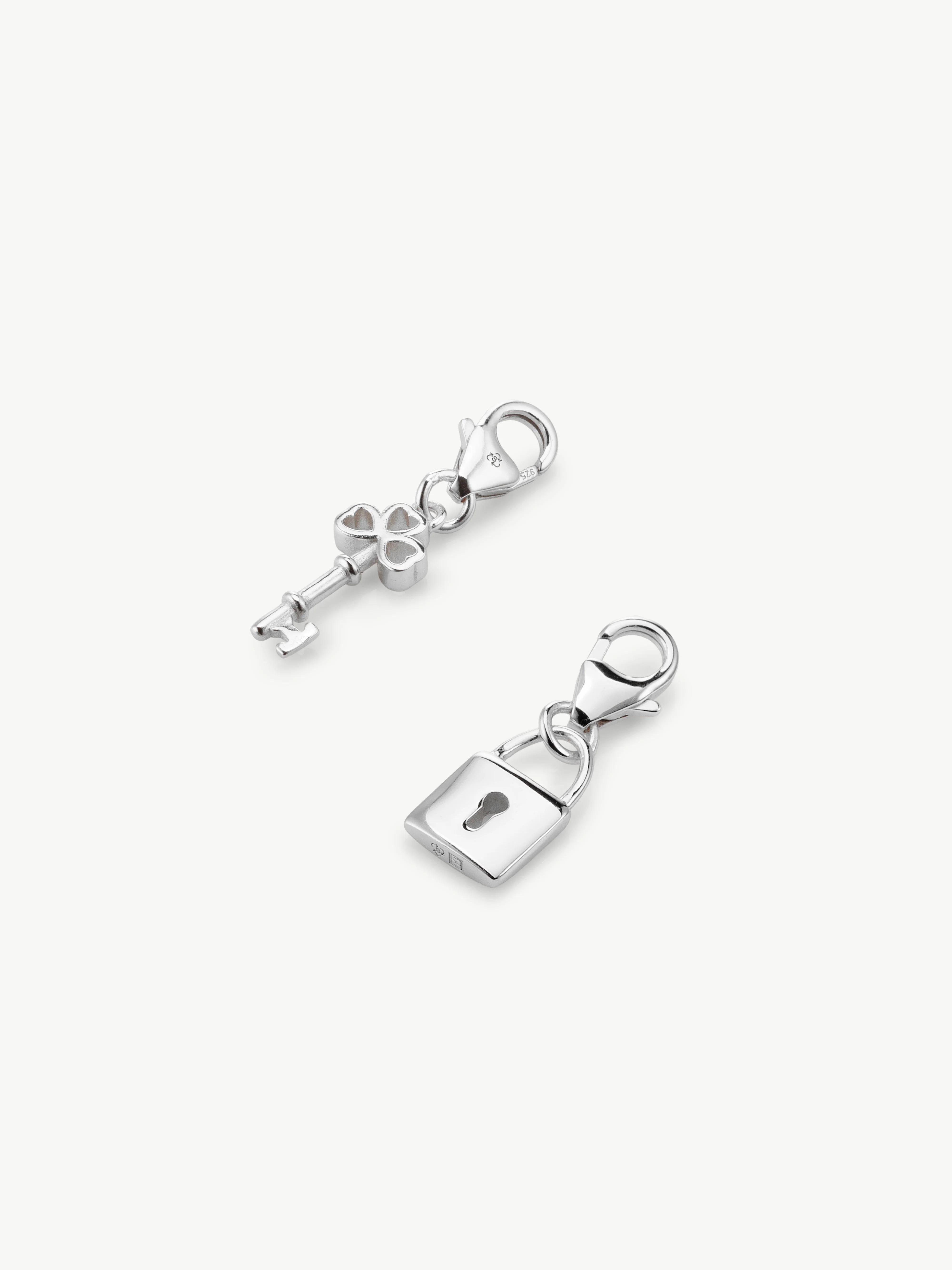 Lock and Key Friendship Charm Set - Image 4