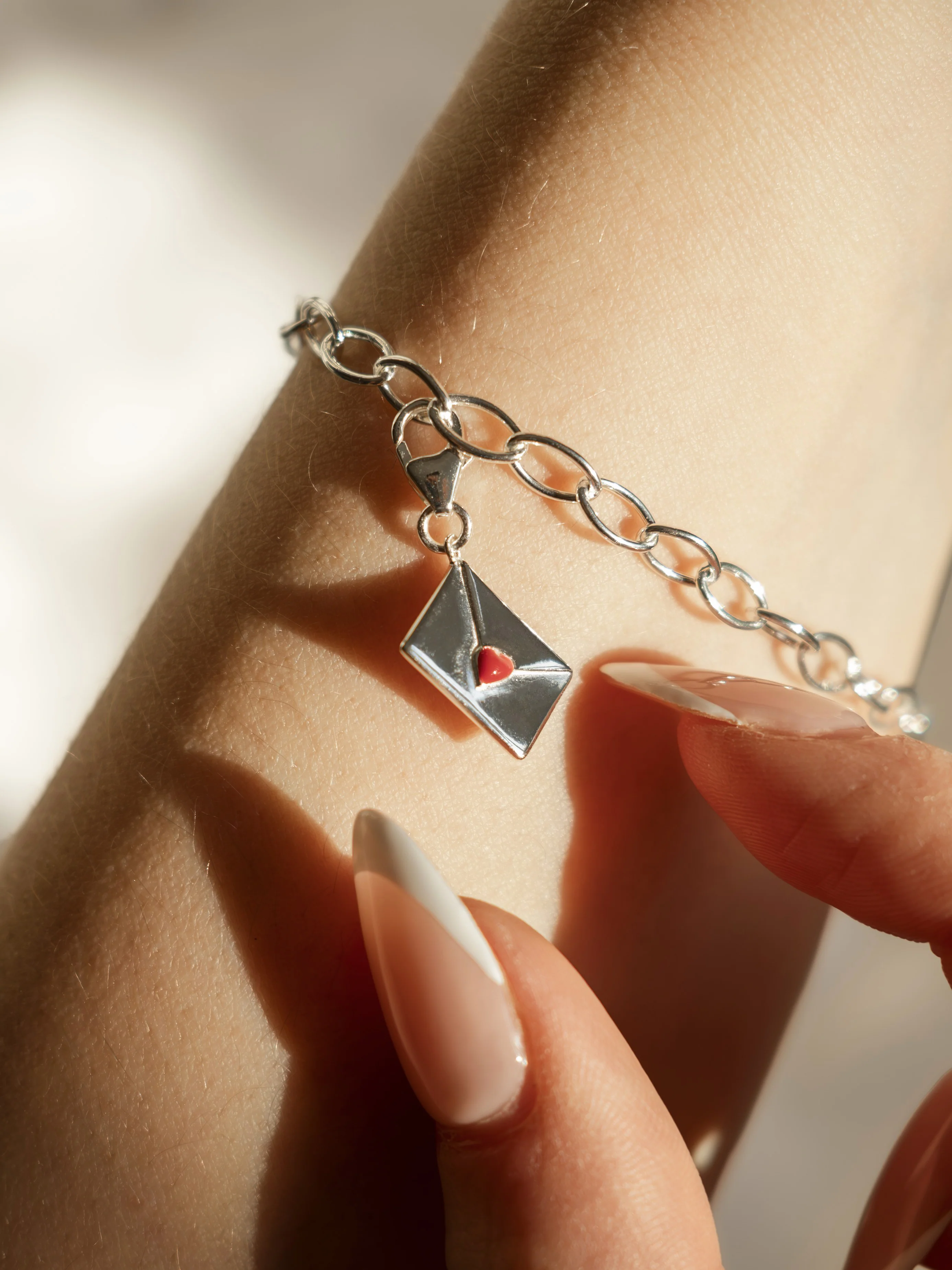 Love Letter Bracelet Charm - Image 6