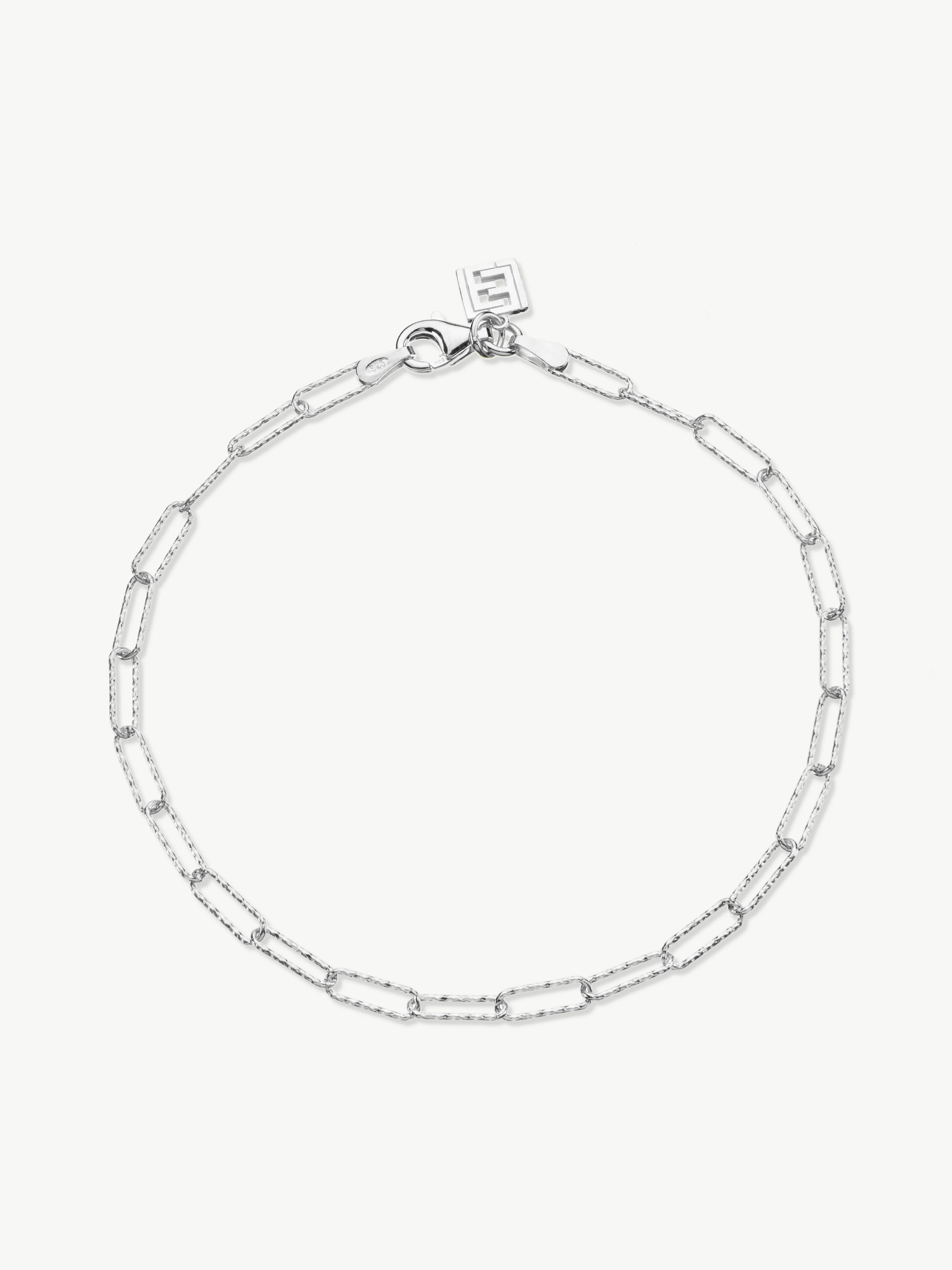 Mini Shimmer Paperclip Anklet - Image 6