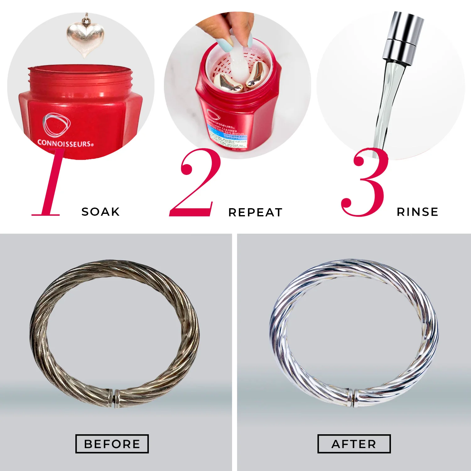 Silver Jewellery Dip by Connoisseurs - Image 3
