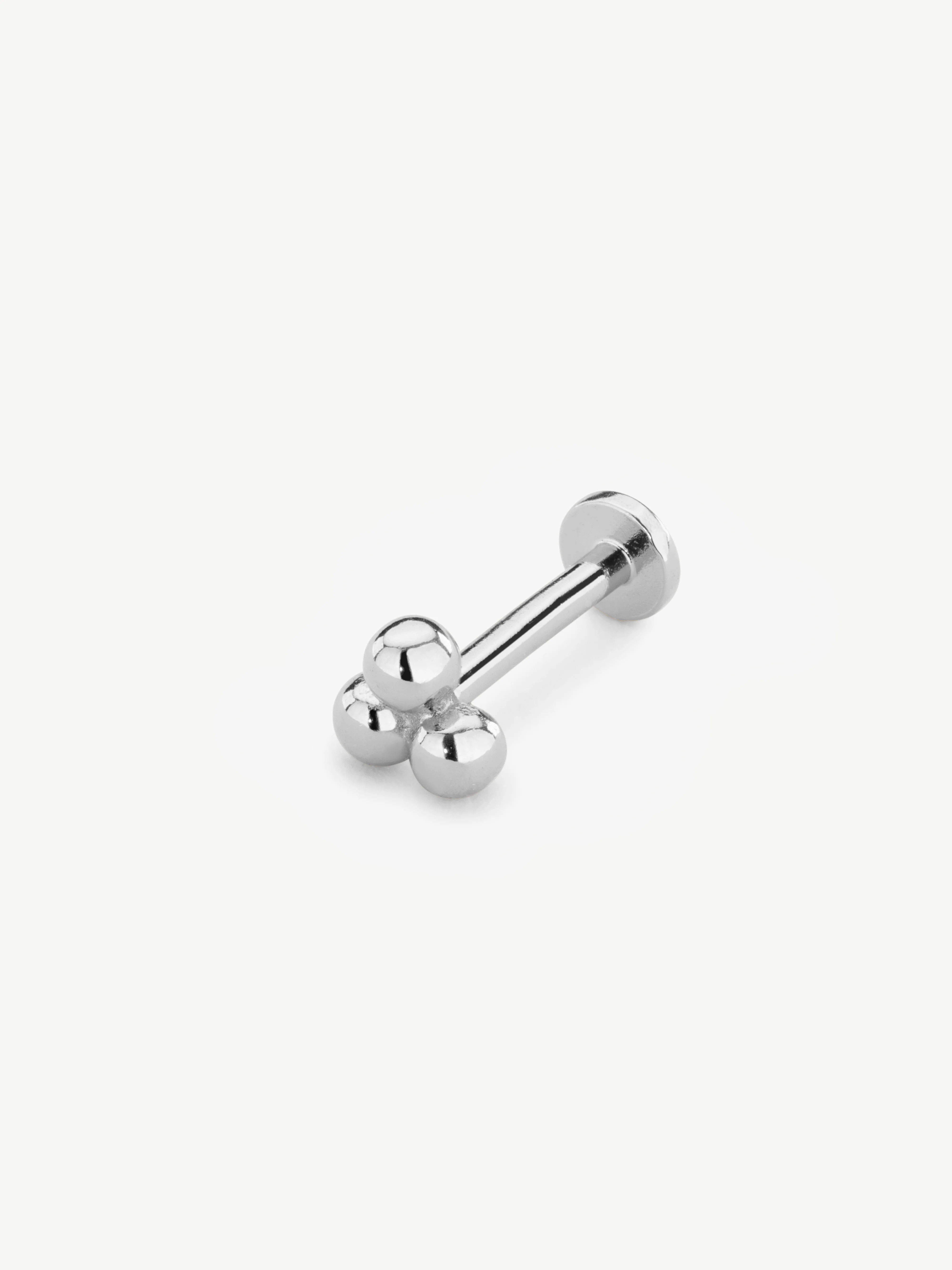 Triple Beaded Helix Stud - Image 6