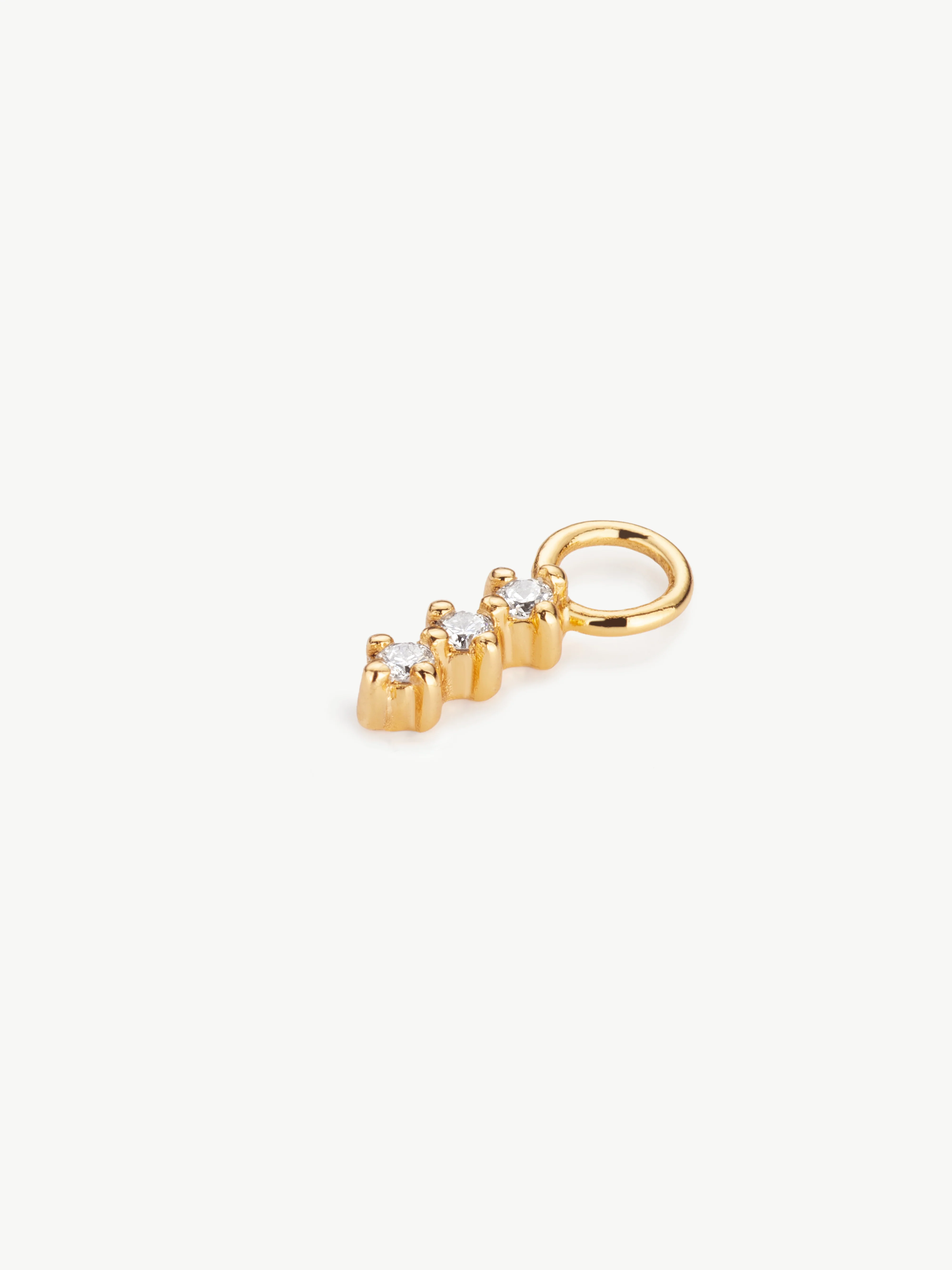 Triple Diamond Earring Charm - Image 5