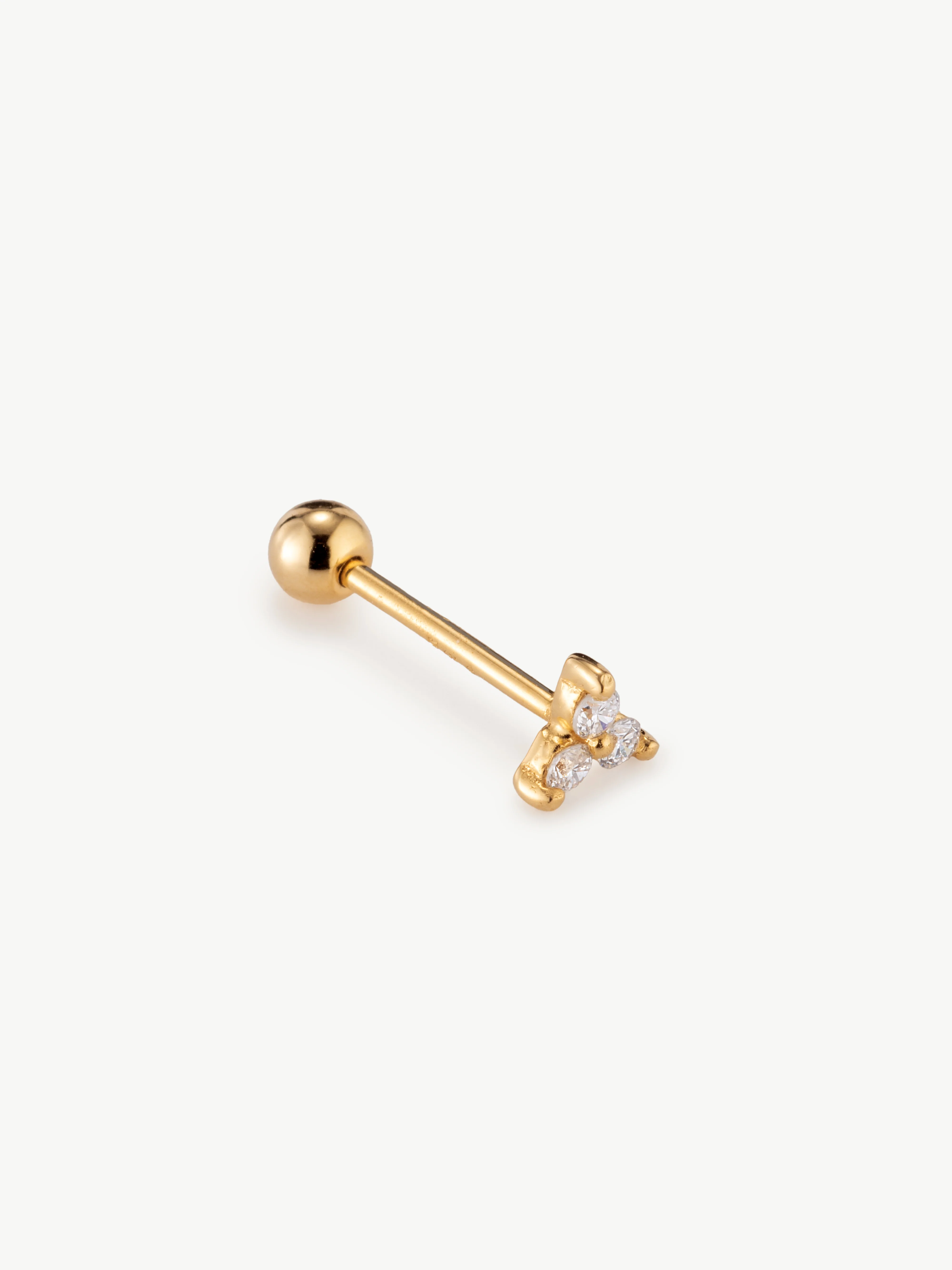 Diamond Trinity Helix Stud - Image 6