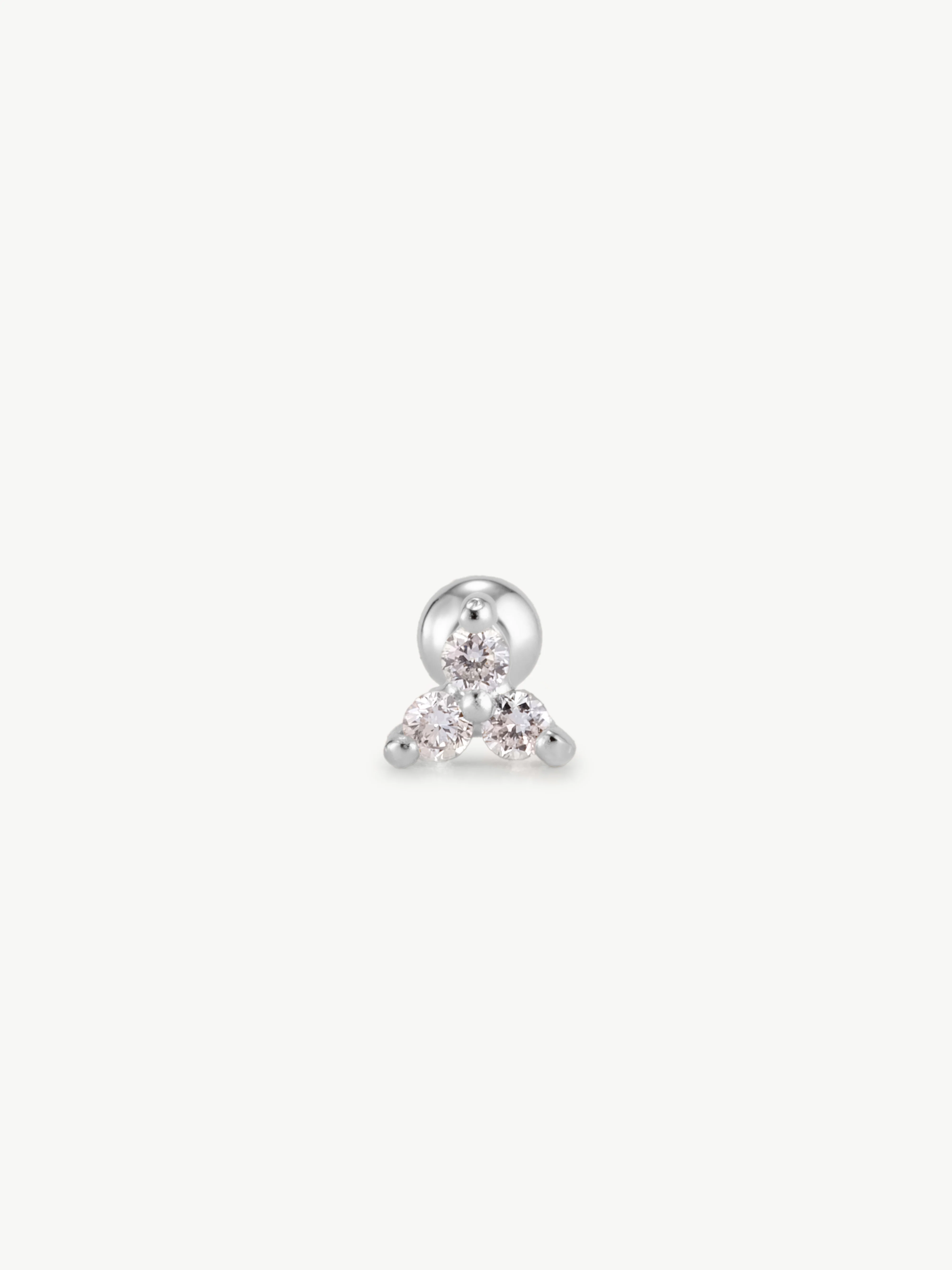Diamond Trinity Helix Stud - Image 8