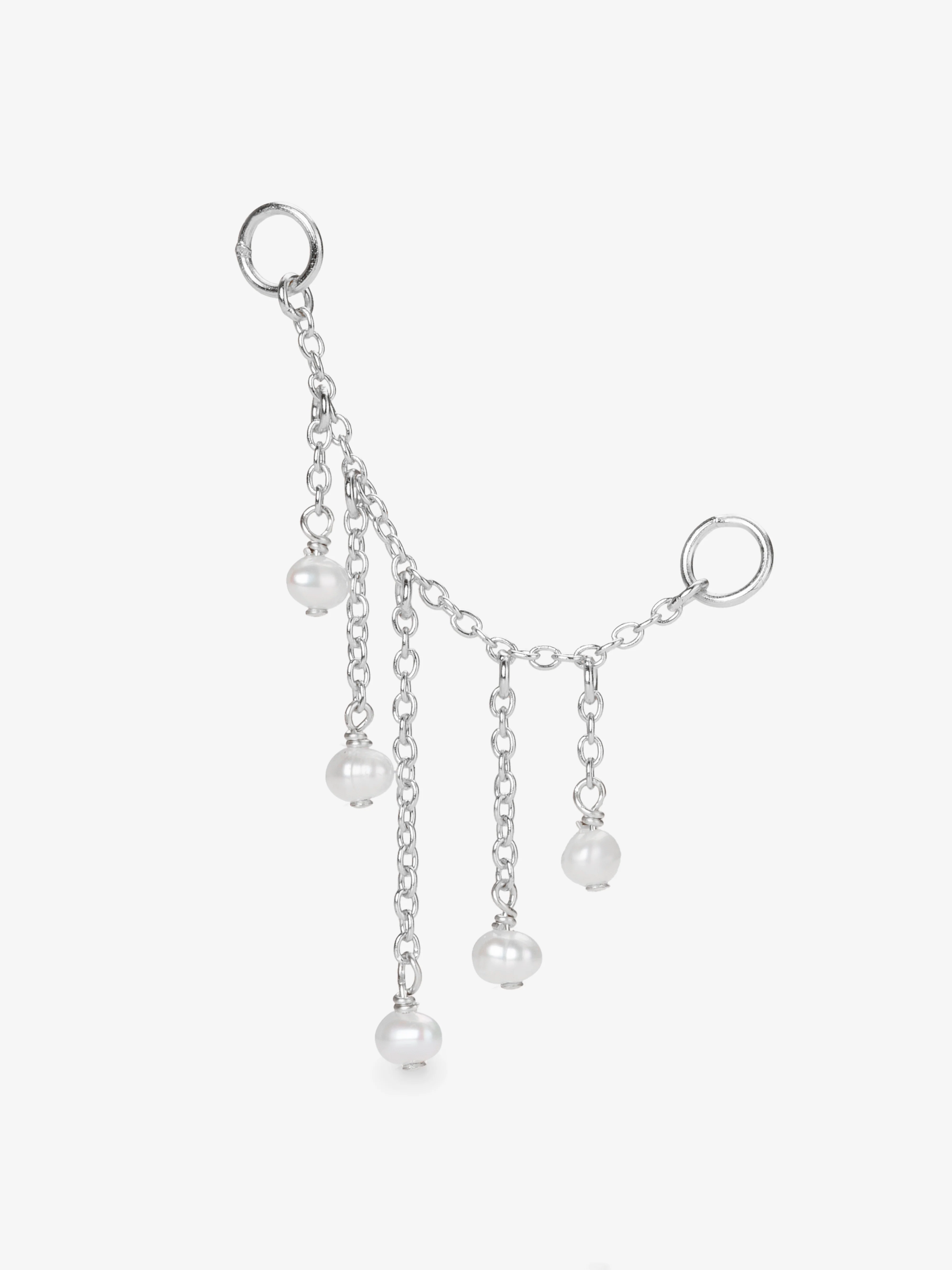 Waterfall Freshwater Pearl Fusion Charm - Image 4
