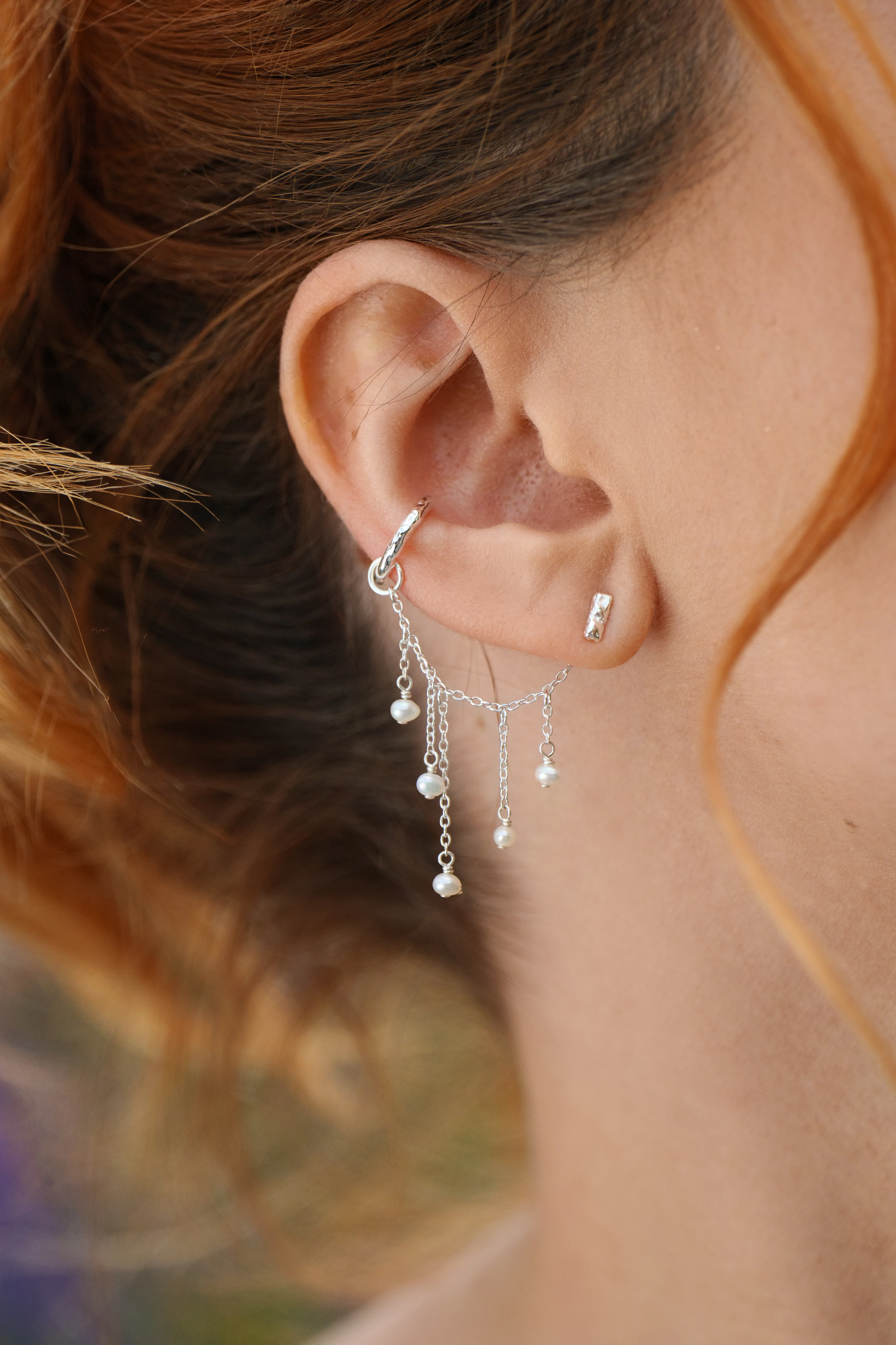 Waterfall Freshwater Pearl Fusion Charm - Image 5