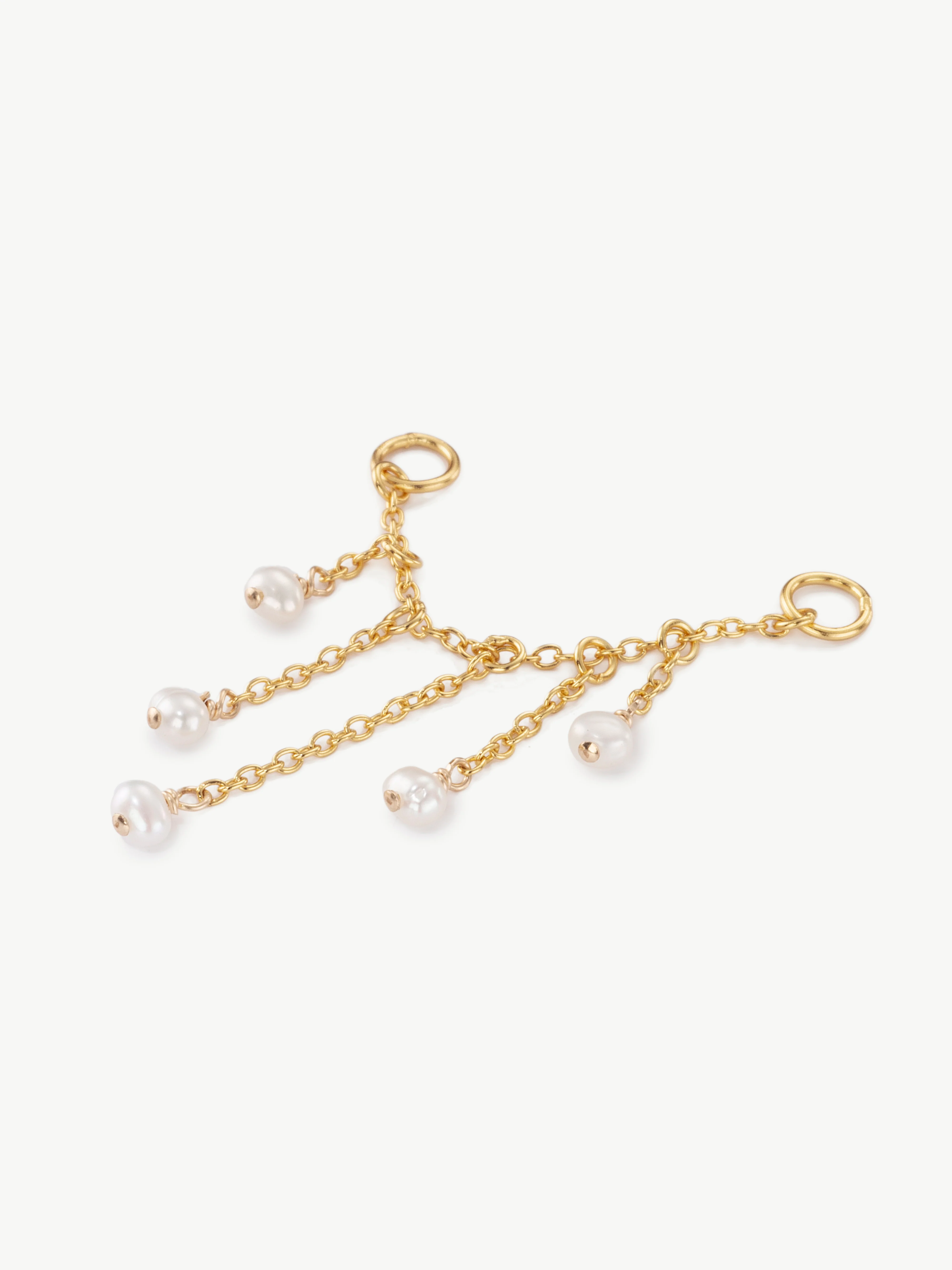 Waterfall Freshwater Pearl Fusion Charm - Image 6