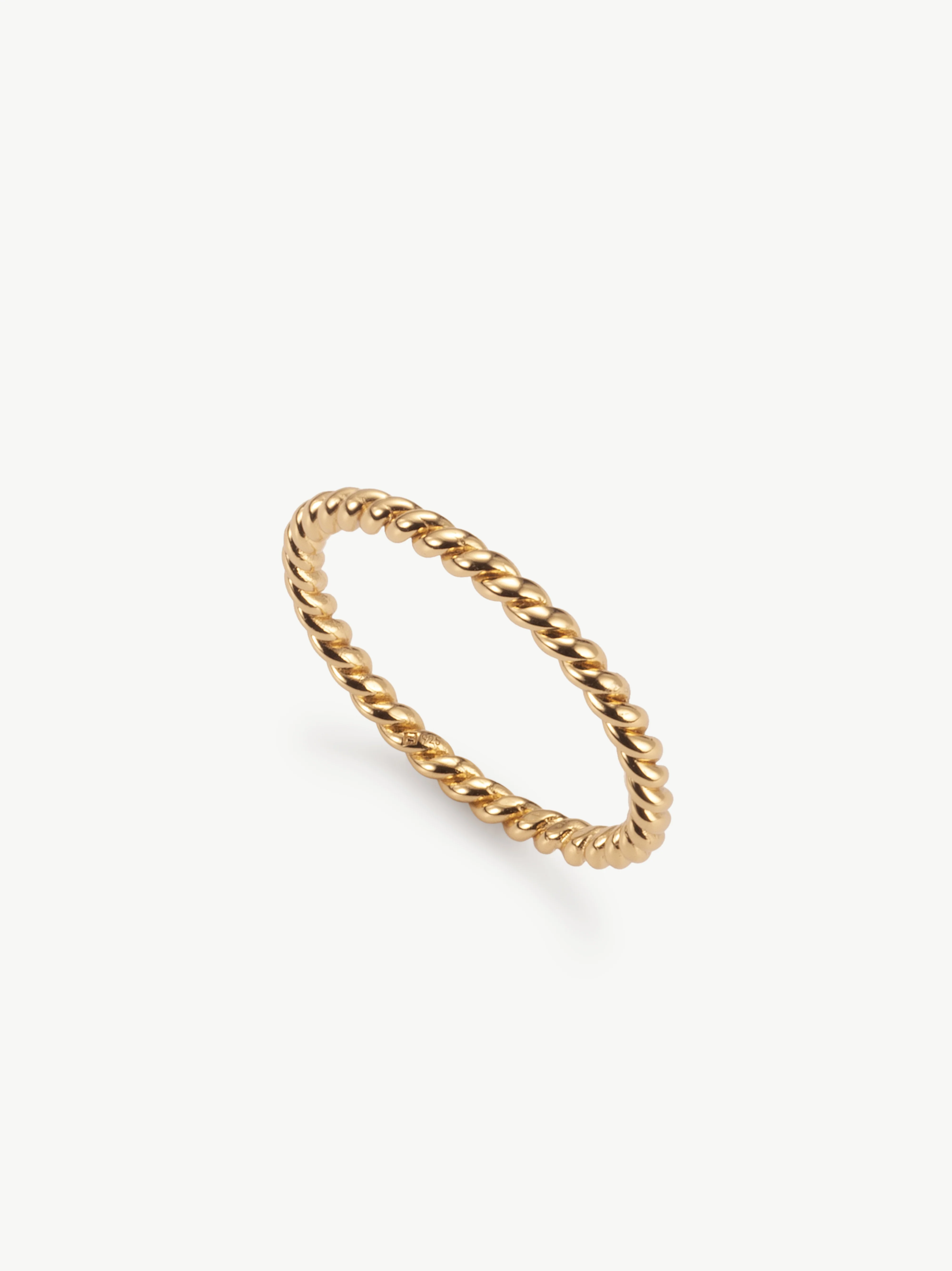 Twisted Stacker Ring - Image 4