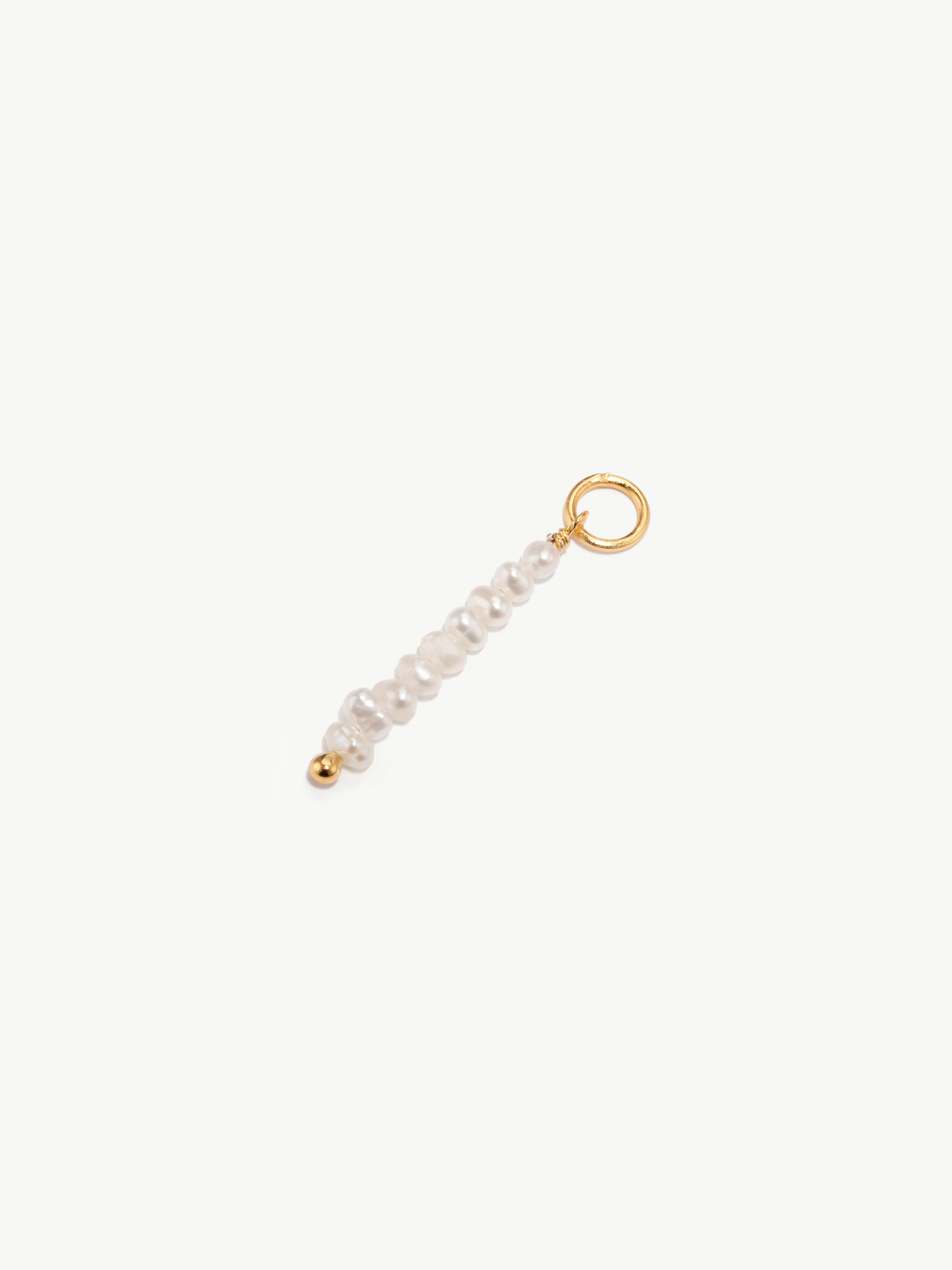 Waterfall Freshwater Pearl Earring Charm - Image 5